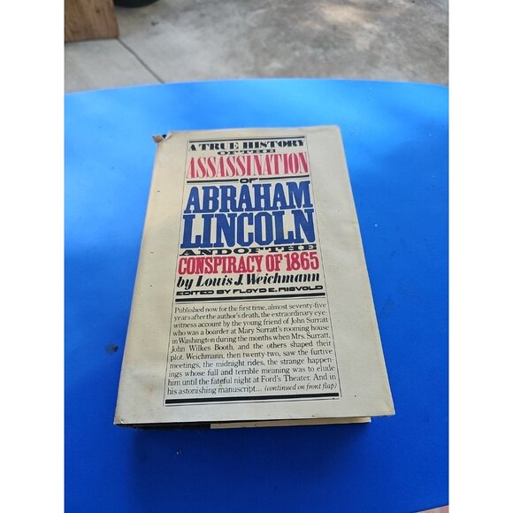A True History of the Assassination of Abraham Lincoln by Louis Weichmann 1975 - Picture 1 of 5